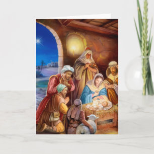 Cartes Pour Fêtes Annuelles La famille sainte