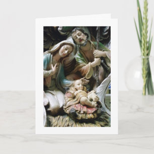 CARTES POUR FÊTES ANNUELLES ***LA FAMILLE SAINTE**** NOËL SOUHAITE