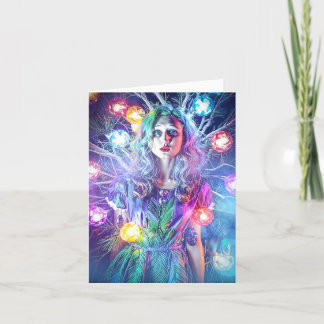 Cartes Pour Fêtes Annuelles La fée de Noël