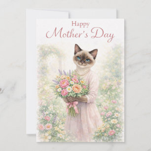 Cartes Pour Fêtes Annuelles La fête des mères pour les amoureux des chats