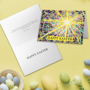 Cartes Pour Fêtes Annuelles La gloire de la résurrection Abstraite de Pâques