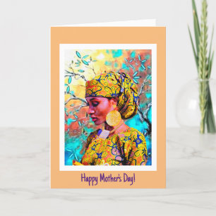 Cartes Pour Fêtes Annuelles La Grâce de la Mère – Patrimoine Africain Contempo