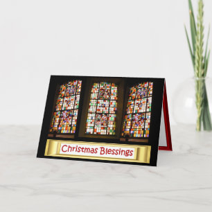 Cartes Pour Fêtes Annuelles La lumière du Christ brille à travers