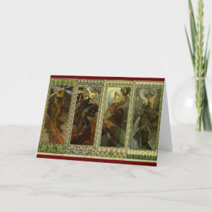 Cartes Pour Fêtes Annuelles La Lune et les étoiles