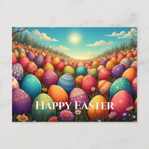 Cartes Pour Fêtes Annuelles La magique contrée de Pâques