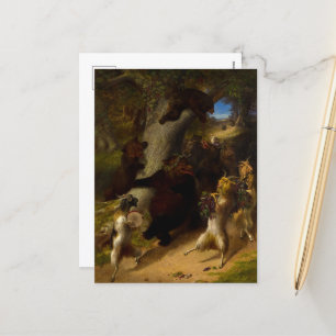 Cartes Pour Fêtes Annuelles La Marche du Silène par William Holbrook Beard