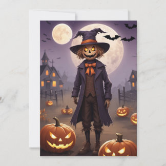 Cartes Pour Fêtes Annuelles La Moisson Sinière de l'Épouvantail – Carte-cadeau
