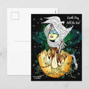 Cartes Pour Fêtes Annuelles La naissance de la Terre mère