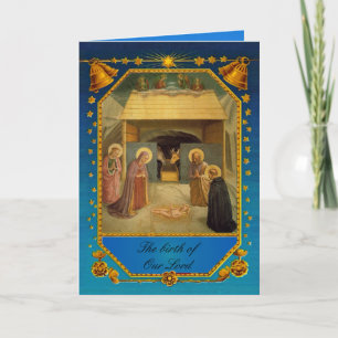 Cartes Pour Fêtes Annuelles La naissance de Notre Seigneur - Nativité