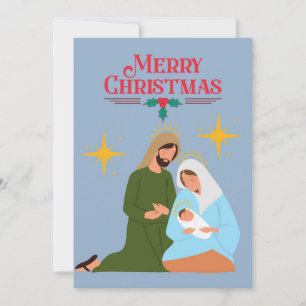Cartes Pour Fêtes Annuelles La nativité