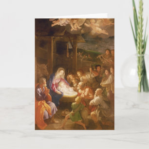 Cartes Pour Fêtes Annuelles La Nativité à la Nuit, 1640