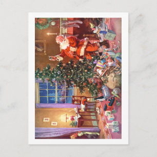 CARTES POUR FÊTES ANNUELLES LA NUIT AVANT NOËL