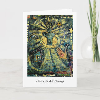 Cartes Pour Fêtes Annuelles La Paix à tous