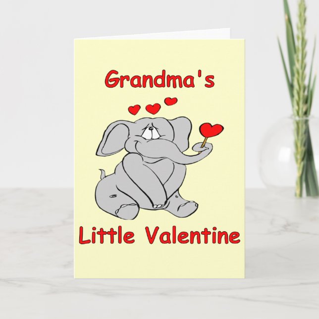 Cartes Pour Fêtes Annuelles La petite Saint-Valentin de grand-mère (Devant)