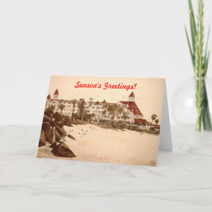 CARTES POUR FÊTES ANNUELLES LA PLAGE DE CORONADO
