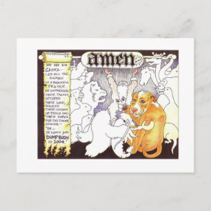 Cartes Pour Fêtes Annuelles La prière de Père Noël