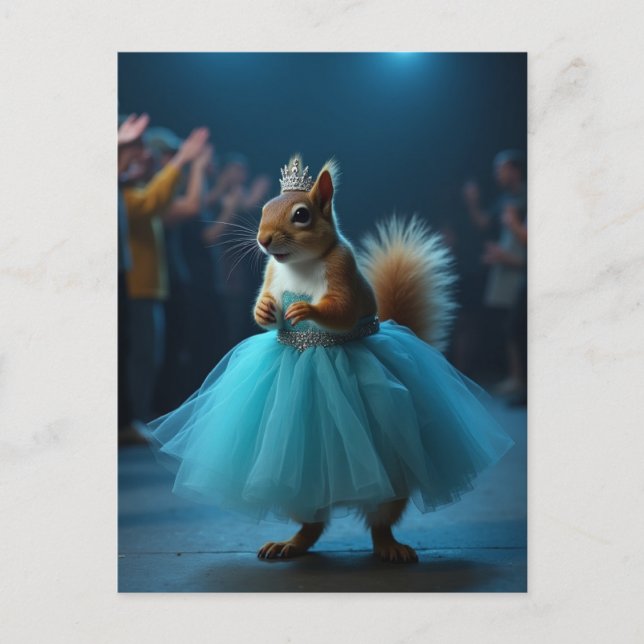 Cartes Pour Fêtes Annuelles La princesse écureuil (Devant)