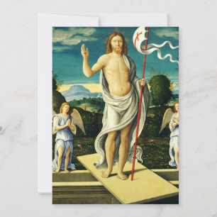 Cartes Pour Fêtes Annuelles La Résurrection de Jésus par Girolamo da Santacroc
