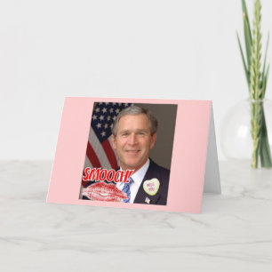 Cartes Pour Fêtes Annuelles La Saint-Valentin de George Bush