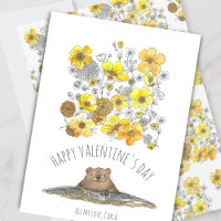 La Saint-Valentin de la marmotte et des boutons d'