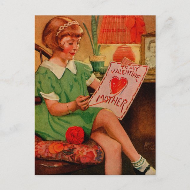 Cartes Pour Fêtes Annuelles La Saint-Valentin de la mère (Devant)