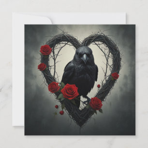 Cartes Pour Fêtes Annuelles La Saint-Valentin de Raven 