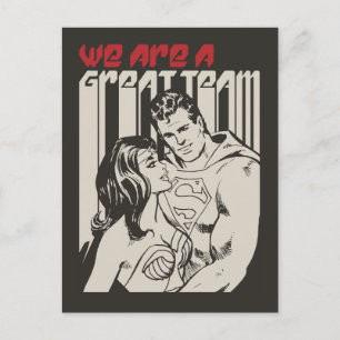 Cartes Pour Fêtes Annuelles La Saint-Valentin Superman   Nous Sommes Une Grand