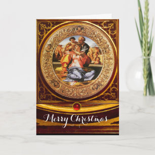 Cartes Pour Fêtes Annuelles La Sainte Famille - Le Doni Tondo