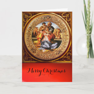 Cartes Pour Fêtes Annuelles La Sainte Famille - Le Doni Tondo