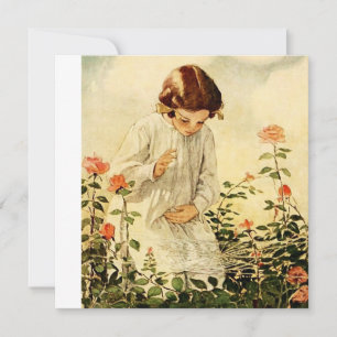 Cartes Pour Fêtes Annuelles La toile d'araignée par Jessie Willcox Smith