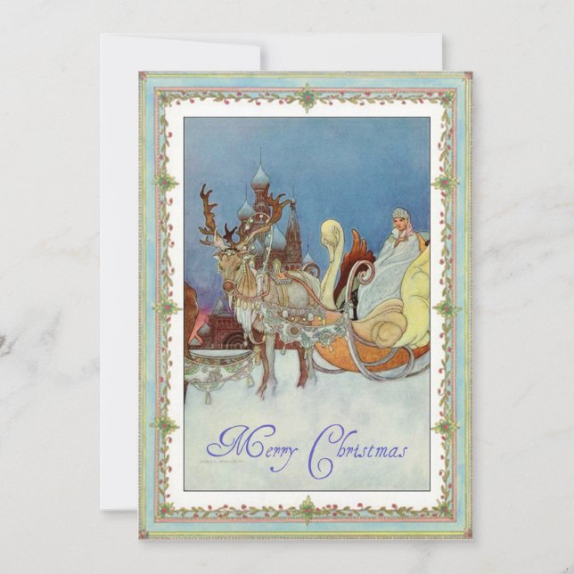 Cartes Pour Fêtes Annuelles La Tsarine (Devant)