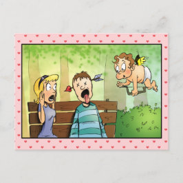 Cartes Pour Fêtes Annuelles La Valentine de la flèche de Cupidon