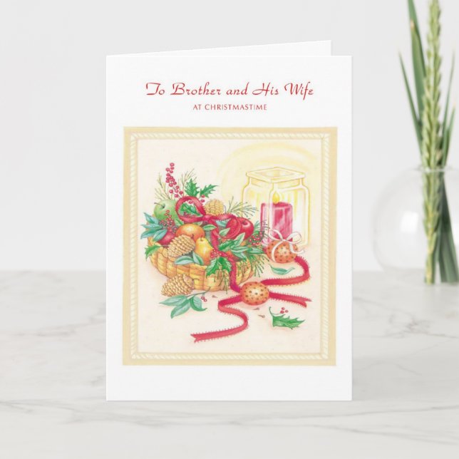 Cartes Pour Fêtes Annuelles La Vie de Brother et Hi (Devant)