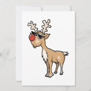 Cartes Pour Fêtes Annuelles La vie de Noël des rennes