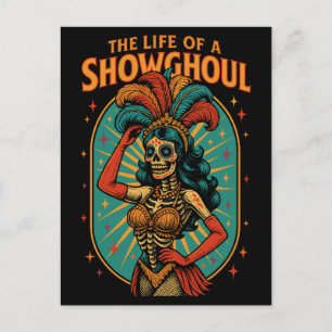 Cartes Pour Fêtes Annuelles La vie d'un Showghoul