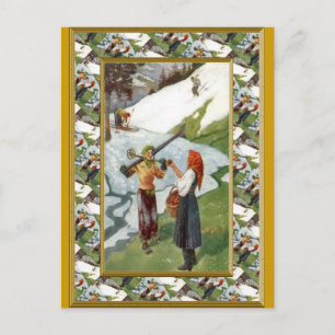 Cartes Pour Fêtes Annuelles La vie en montagne