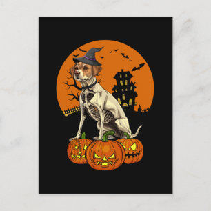 Cartes Pour Fêtes Annuelles Labrador Retriever Dog Halloween