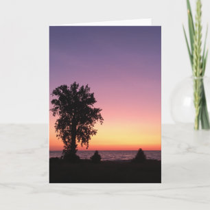 Cartes Pour Fêtes Annuelles lac erie