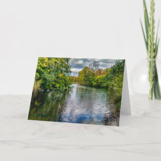 Cartes Pour Fêtes Annuelles Lac forest, Pays-Bas
