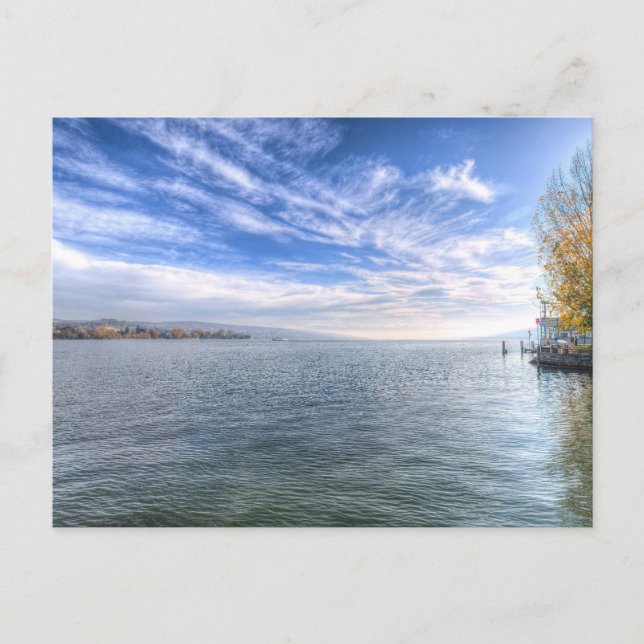 Cartes Pour Fêtes Annuelles Lac Zurich (Devant)
