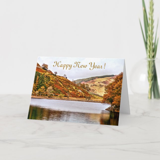 CARTES POUR FÊTES ANNUELLES LACS WALES (Devant)