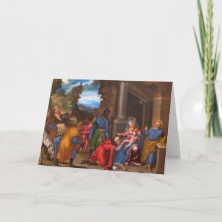 Cartes Pour Fêtes Annuelles L'Adoration de la Magi Christmas Card
