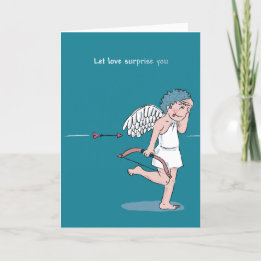 Cartes Pour Fêtes Annuelles Laissez l'amour vous surprendre