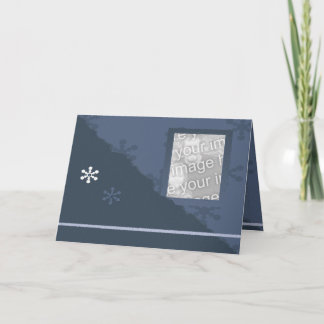 CARTES POUR FÊTES ANNUELLES LAISSEZ-LE NEIGER