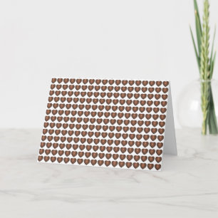 Cartes Pour Fêtes Annuelles Lait Chocolat Coeurs Bonbons Saint Valentin Amour
