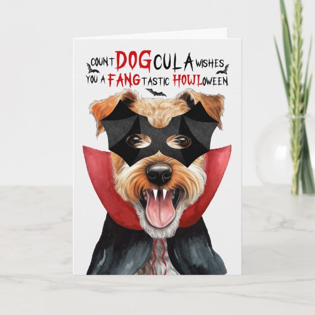 Cartes Pour Fêtes Annuelles Lakeland Terrier Chien drôle Nombre de chiens DOGc (Devant)