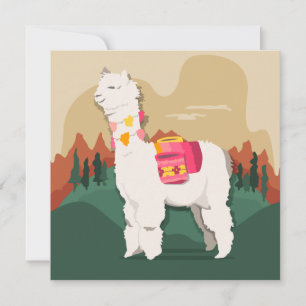 Cartes Pour Fêtes Annuelles Lama