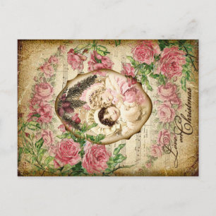 Cartes Pour Fêtes Annuelles L'amour à Noël