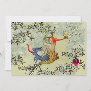 Cartes Pour Fêtes Annuelles L'AMOUR DANS L'ABÎME Mermaid et Triton Saint-Valen