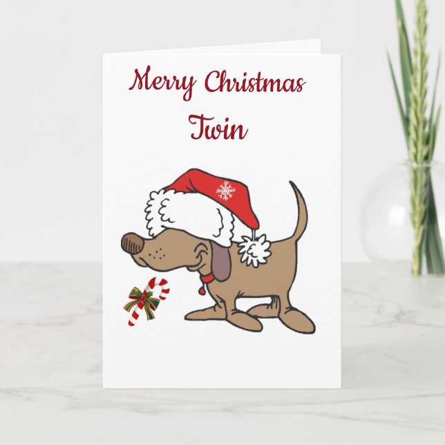 CARTES POUR FÊTES ANNUELLES **L'AMOUR DE MA VIE FAVORITE** À NOËL (Devant)
